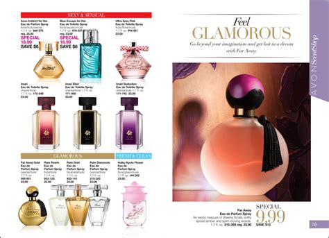 avon catalog perfume.